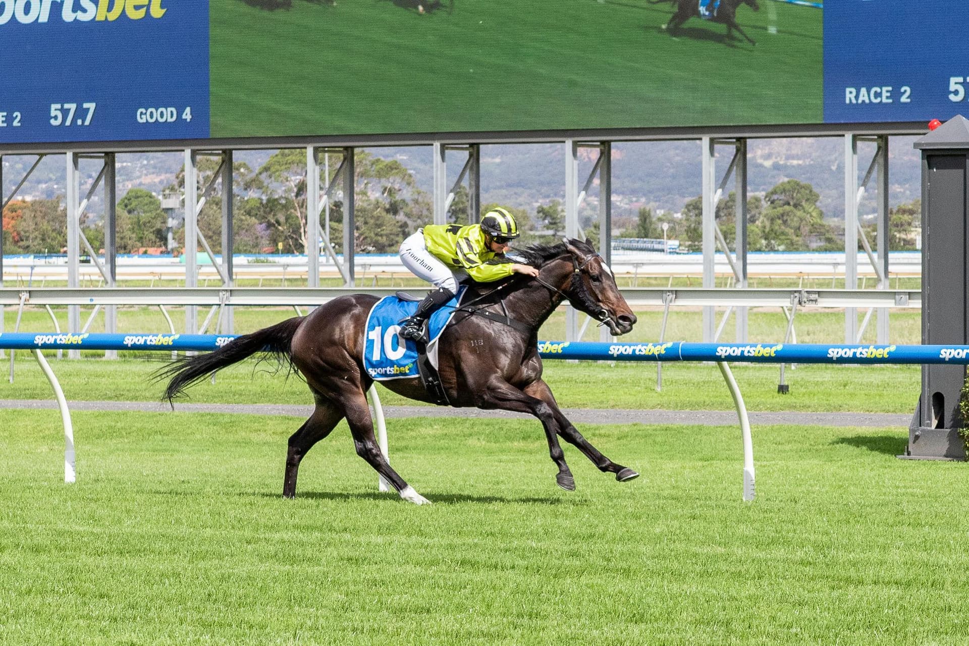 So Polite breaks her maiden!